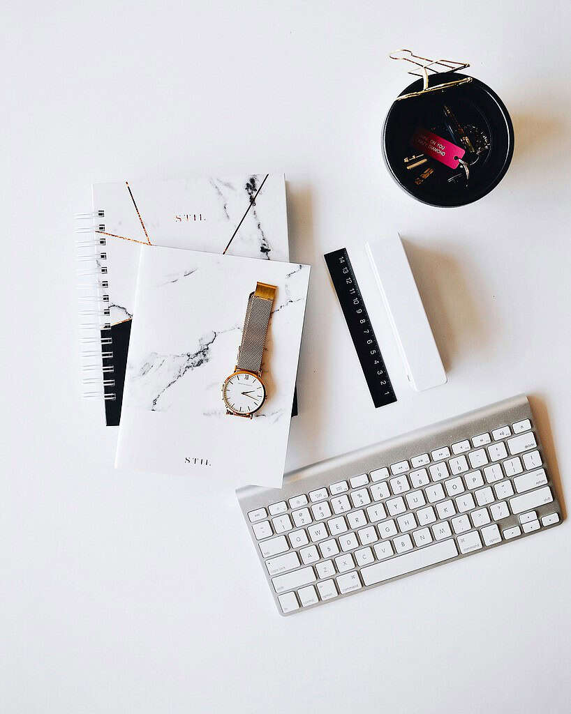 intentional goals books on a table