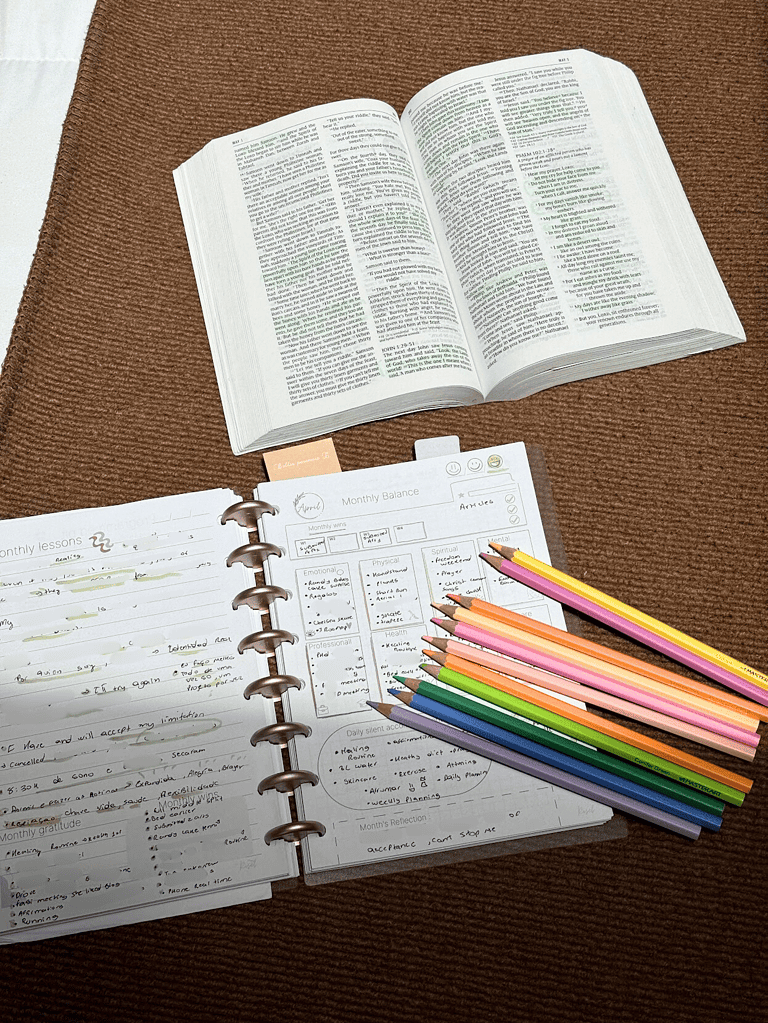 chritian  journal color markers 